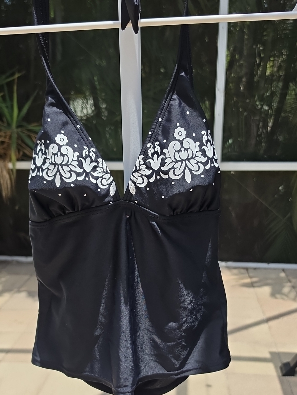 Ocean Dreams Black Swimwear Top